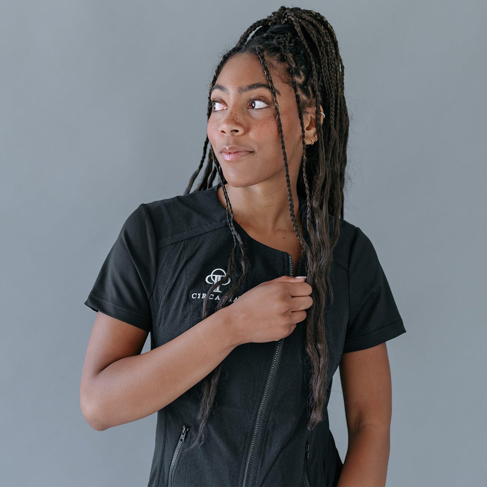 Circadia Branded Noel Asmar Tunic - Zoe - Short Sleeve